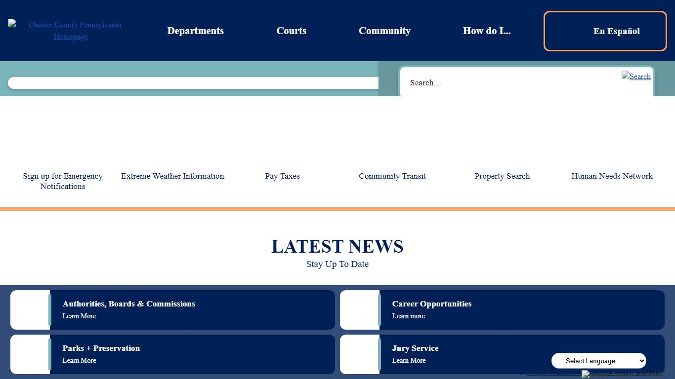 Chester County, PA - Official Website | Official Website