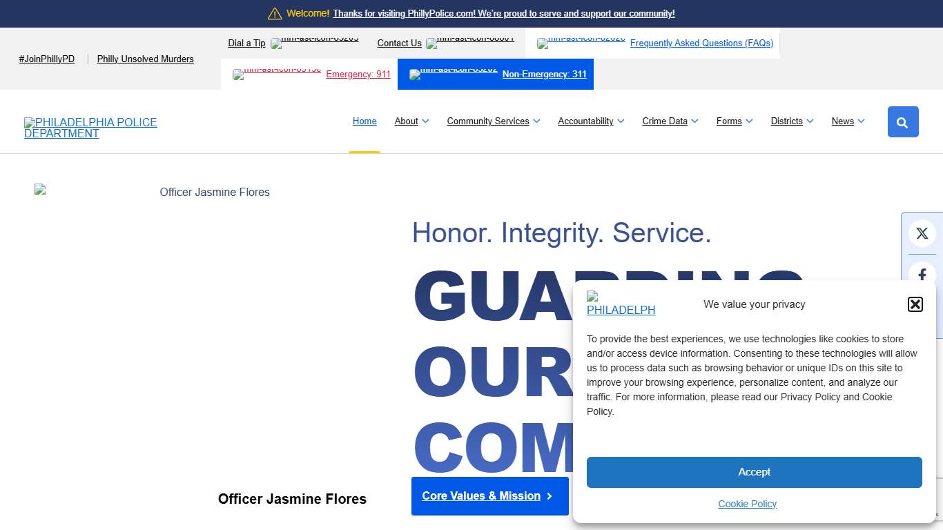 Home | Philadelphia Police Department (PPD)